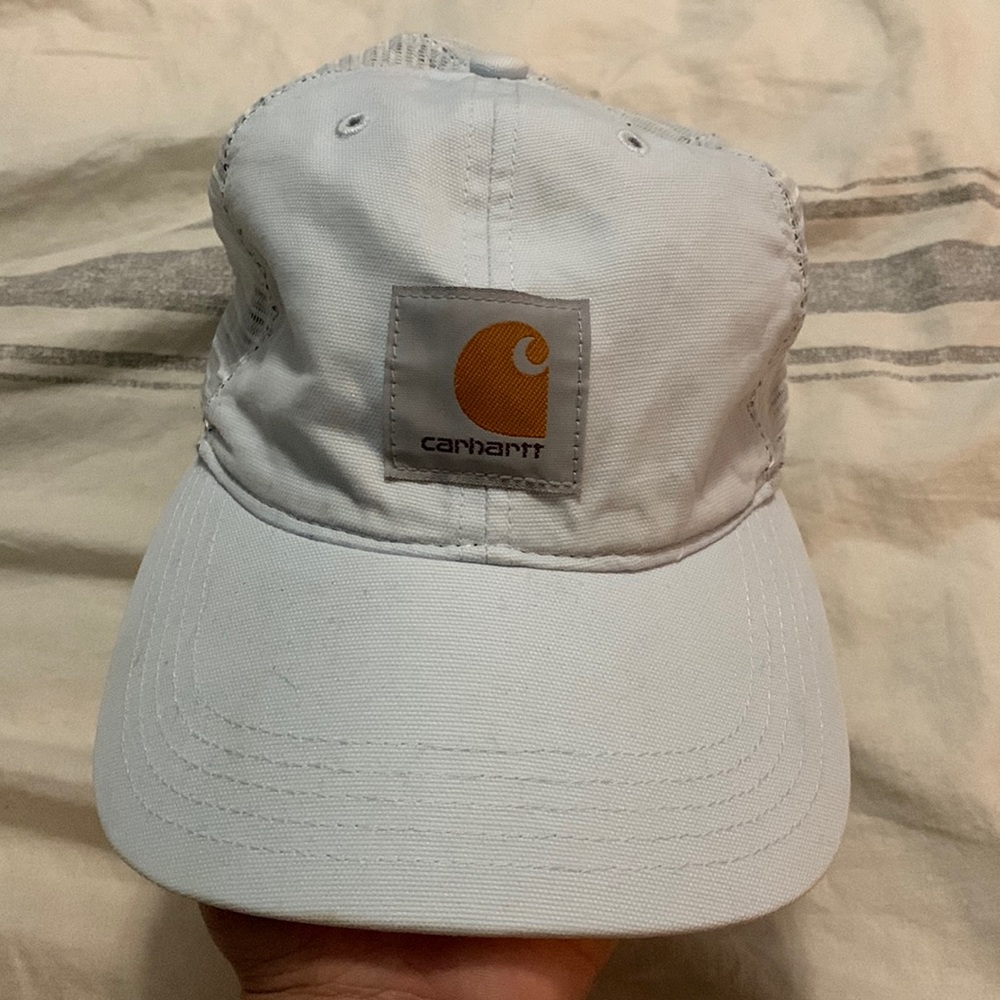 Baby Blue Carhartt Trucket Hat